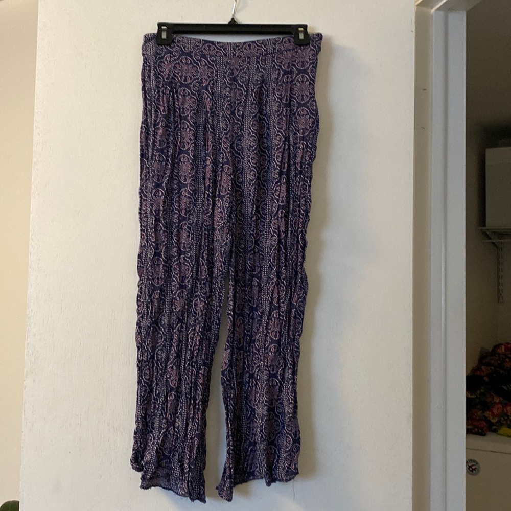 Boho floral pants